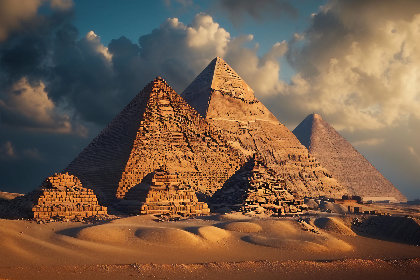 Huipputeknologia. Piramidien läheltä tehty salainen löytö herättää teorioita muinaisen Egyptin salaisuuksista.
