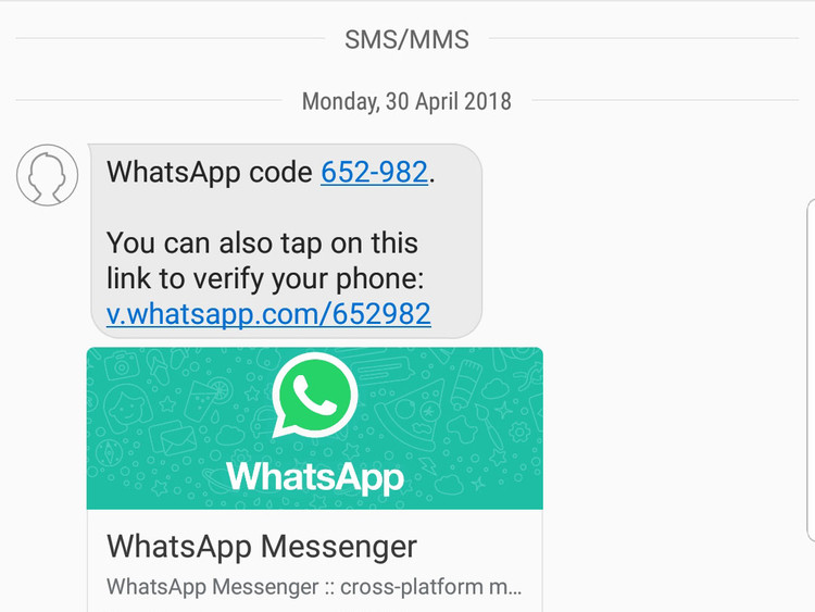 Mitä tarkoittaa, että saat WhatsApp-vahvistuskoodin pyytämättä sitä?